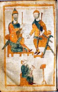Charlemagne and Pippin of Italy