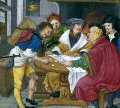 Master Jean de Mauléon - Playing Dice