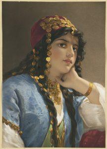 A cariye or imperial concubine